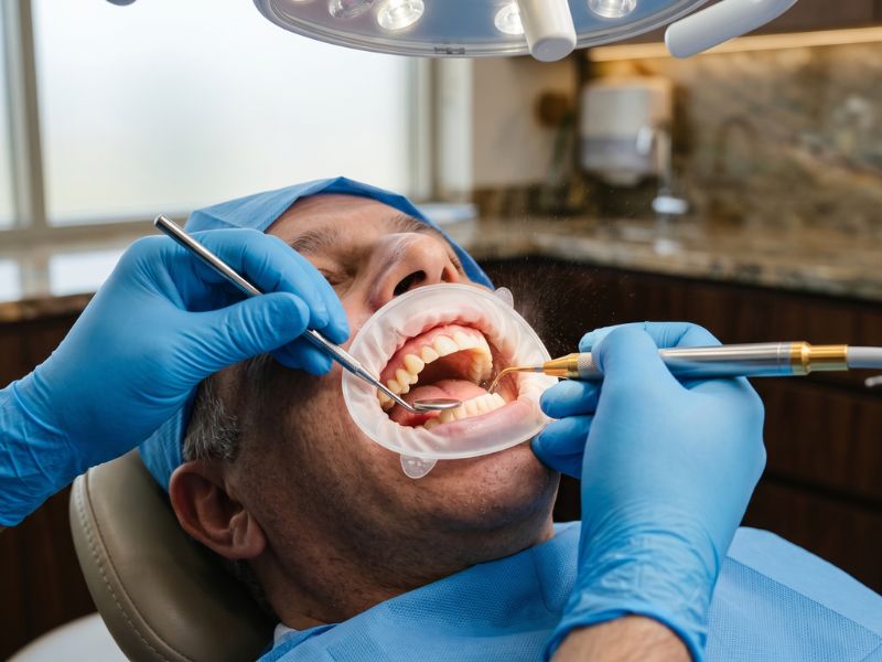 Root canal therapy — endodontic treatment procedure